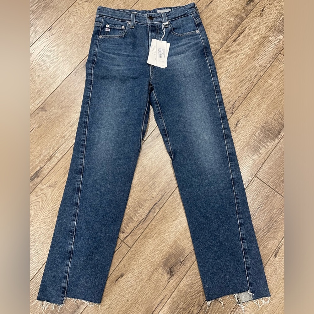 NWT Adriano Goldschmied Twisted Alexxis High Rise Vintage Fit Button Fly Jeans